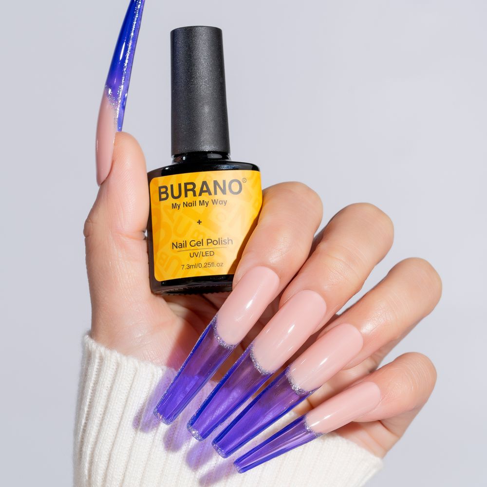 BURANO Jelly Gel Nail Polish-Purple T3