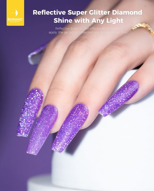 BURANO Holographic Gel Polish-YH8