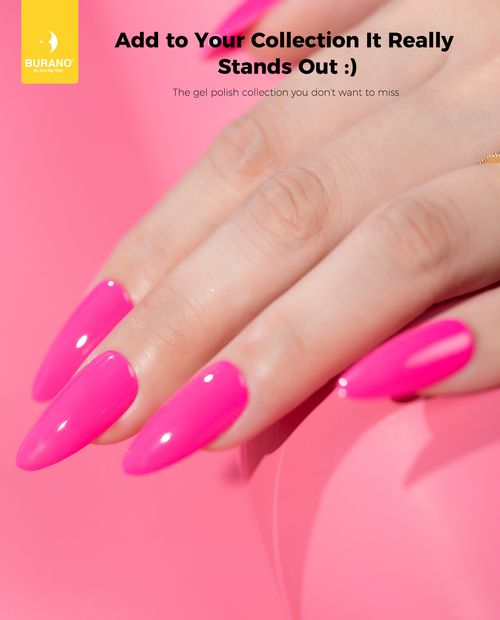 BURANO Gel Nail Polish-Hot Pink 291