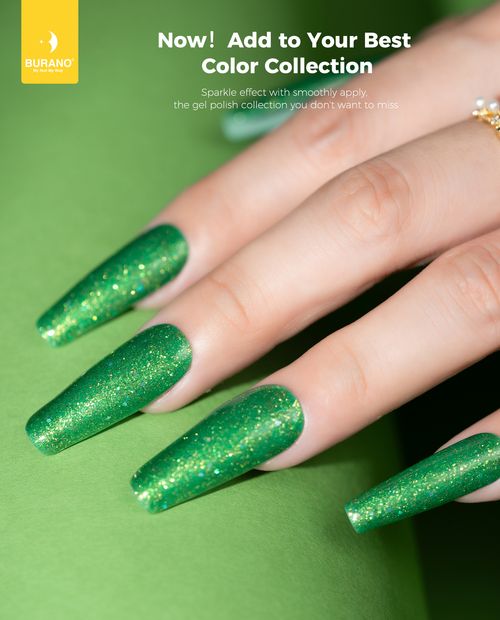 BURANO Glitter Gel Nail Polish-LP35