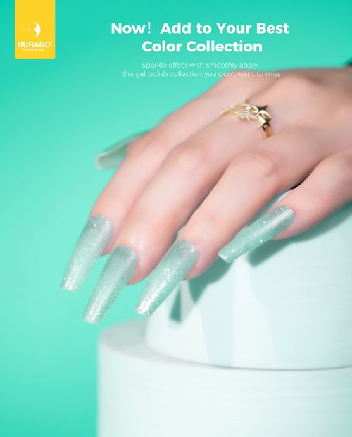 BURANO Glitter Gel Nail Polish-LP58