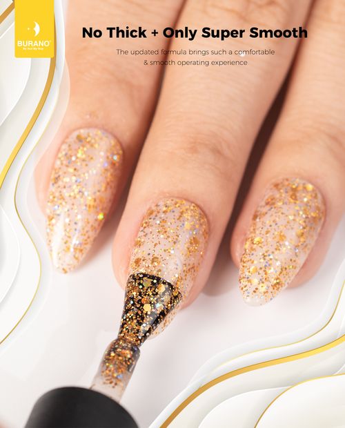 BURANO Glitter Gel Polish-LP3