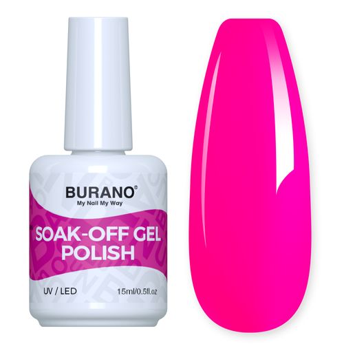 BURANO Color Gel Nail Polish-Hot Pink 692