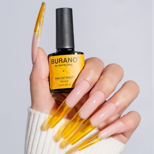 BURANO Jelly Gel Nail Polish-Gold T5