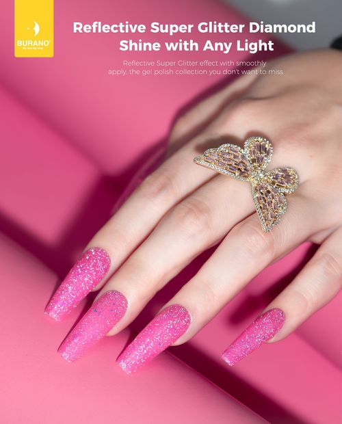 BURANO Holographic Gel Polish-YH1