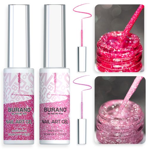 BURANO Nail Art Gel-LX15+LX28