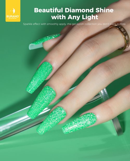 BURANO Reflective Glitter Gel Polish-S20