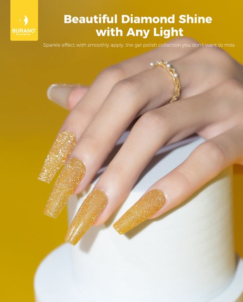 BURANO Reflective Glitter Gel Polish-S8