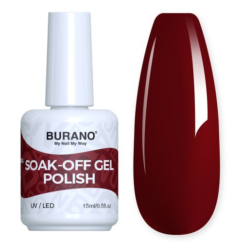 BURANO Color Gel Nail Polish-Deep Cherry Red 225