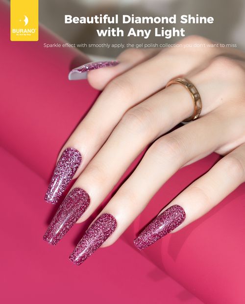BURANO Reflective Glitter Gel Polish-S18