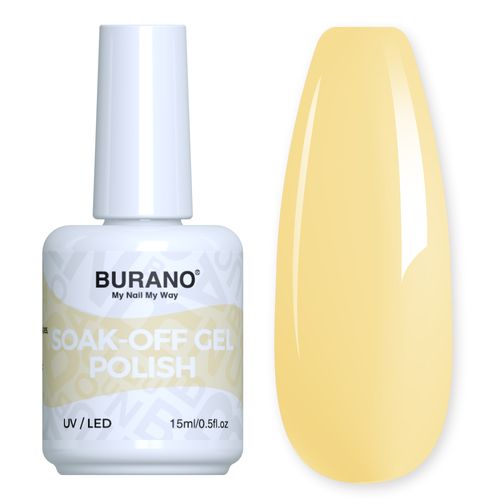 BURANO Color Gel Nail Polish-Cheese Yellow 772