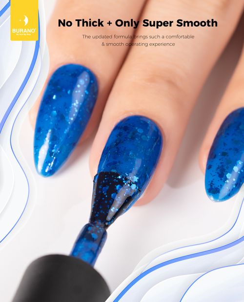 BURANO Glitter Gel Polish-LP7