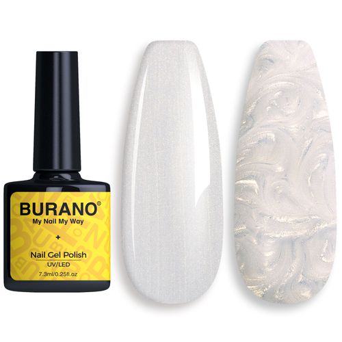 BURANO Pearl Mermaid Glitter Gel Polish-LW3