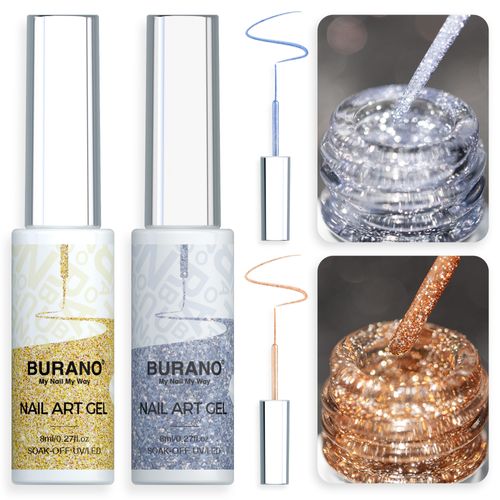 BURANO Nail Art Gel-LX21+LX27
