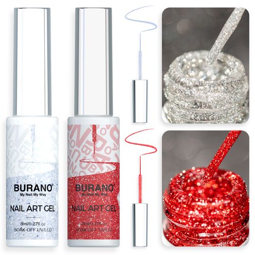 BURANO Nail Art Gel-LX13+LX18