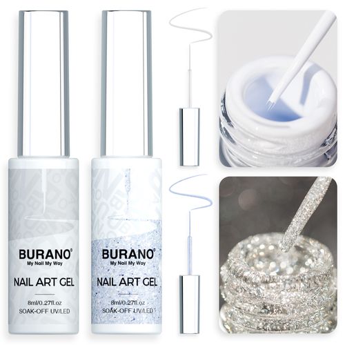 BURANO Nail Art Gel-LX12+LX13