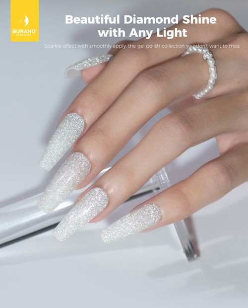 BURANO Reflective Glitter Gel Polish-S22+S11
