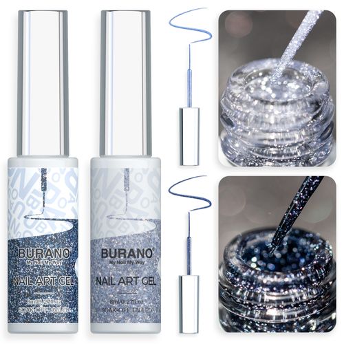 BURANO Nail Art Gel-LX27+LX22