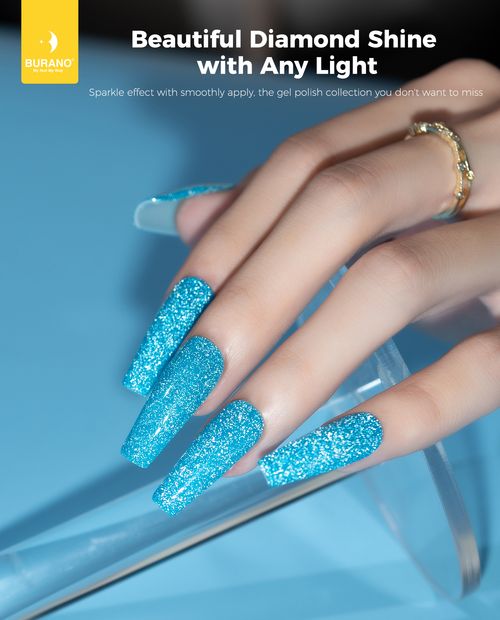 BURANO Reflective Glitter Gel Polish-S24