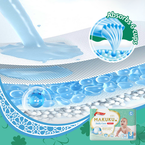 ( Gift ) MAKUKU Daily Care Diapers