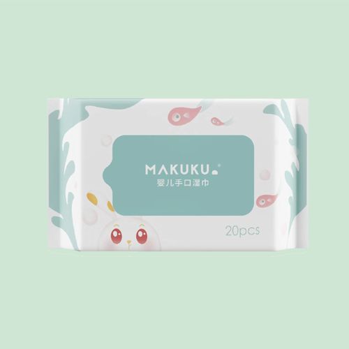 MAKUKU Baby Grade Hand and Mouth Wipes （ 20 PCS ）