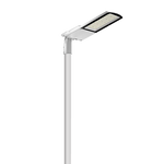 Infralumin's ASL101 waterproof LED street light mounted on pole for outdoor road lighting