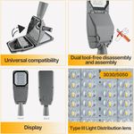 commercial led parking lot lights