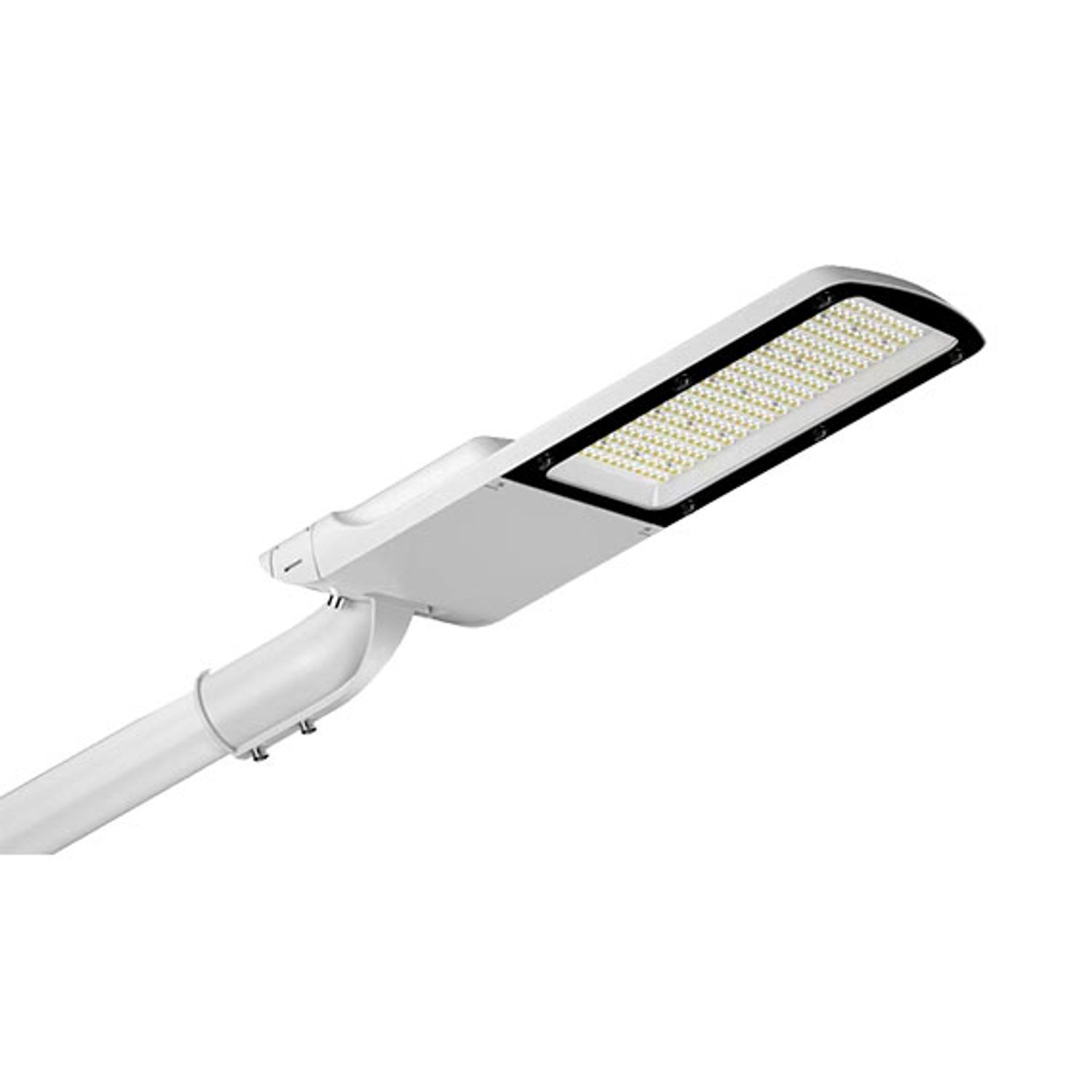 Slim profile ASL101 LED street lamp with high-efficiency LED chips for outdoor use