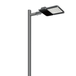 Infralumin's ASL28ECO 240W IP65 LED street light installed on pole, ideal for vandal resistant outdoor lighting projects