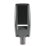 Back view of ASL18 LED street light with grid-like heat dissipation structure and IP65 waterproof modular housing