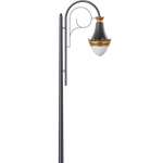 outdoor lantern on post