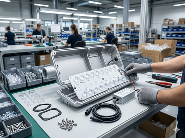 SKD LED street light components