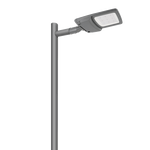 Infralumin's ASL06 energy efficient LED street light mounted on pole for outdoor road lighting