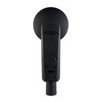 Rear view of Infralumin's round head LED street lamp with die-cast housing and waterproof design