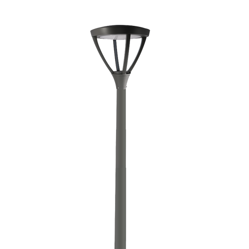 Luminarias de poste de 45-60 W, antideslumbrantes, IP65, tipo 3, 120 lm/W