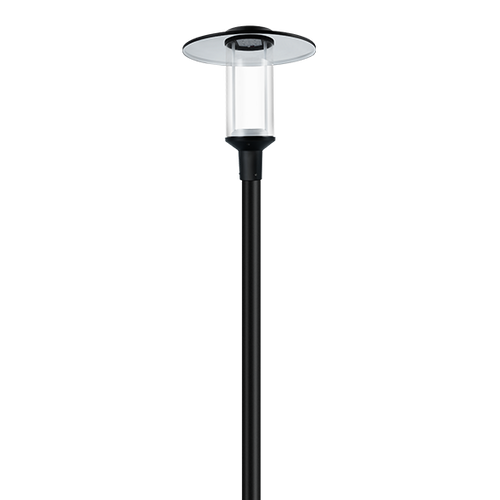 Farola de jardín 10-60W, 100Lm/W, cabezales ajustables, sin deslumbramiento