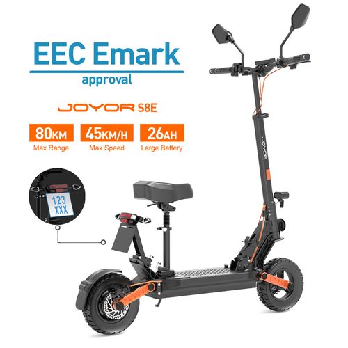 JOYOR EEC MOTO ELECTRIQUE S8E 45KMH