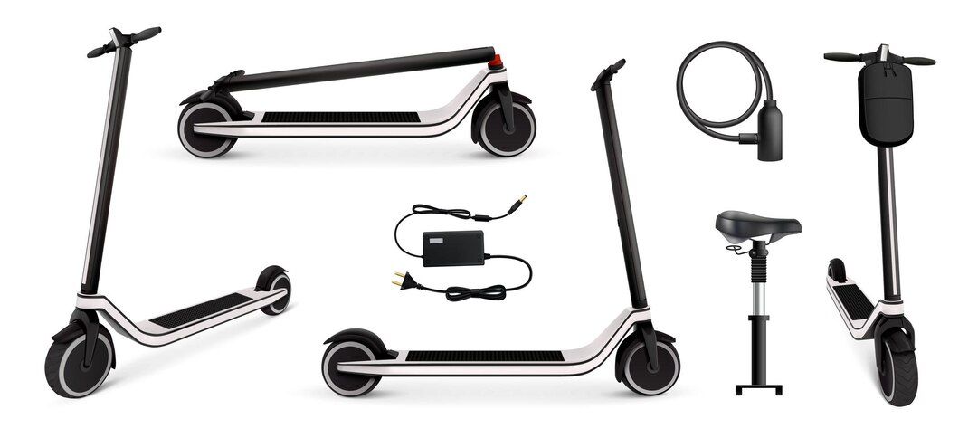 How to fold an electric scooter？