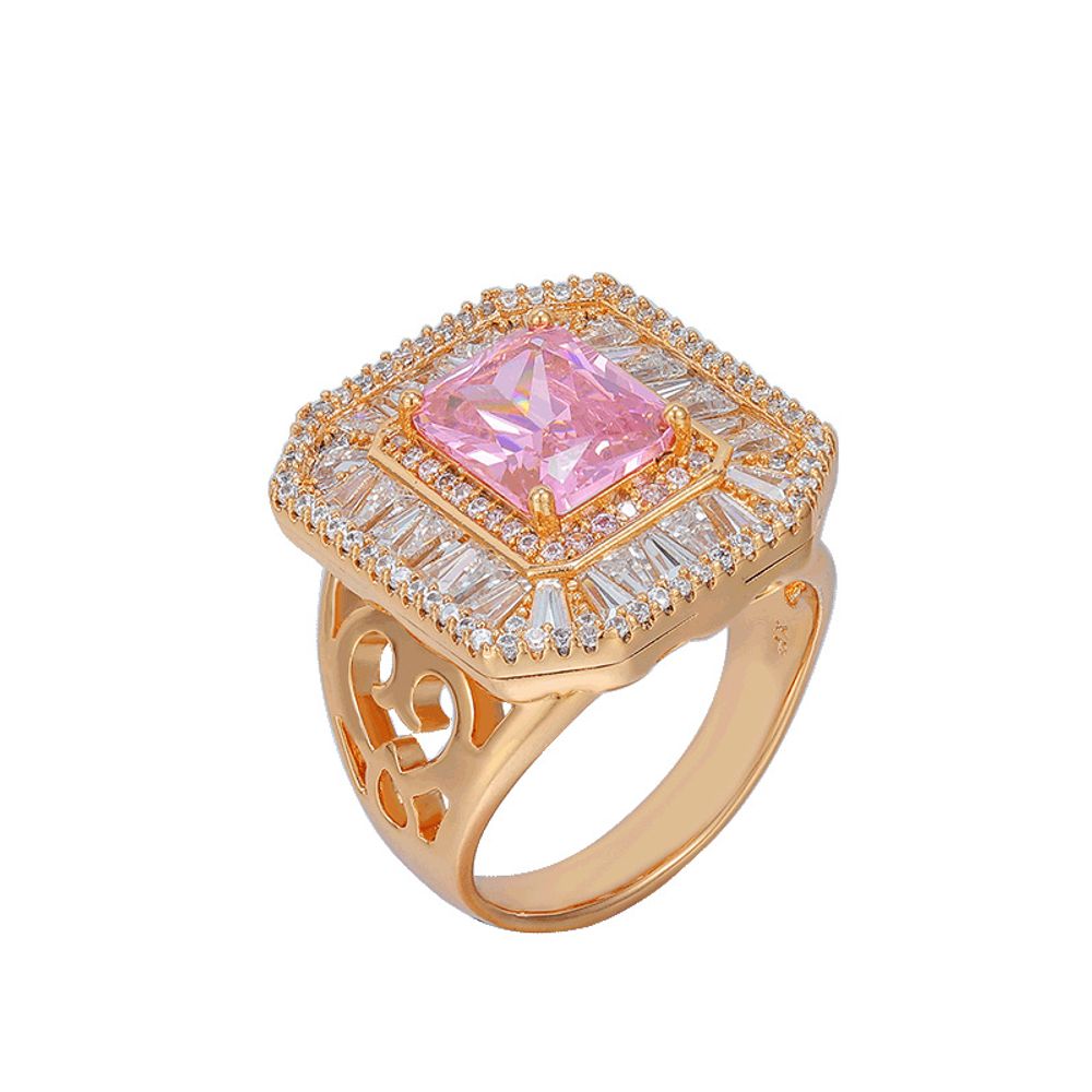 18k gold plated Zirconia Ring