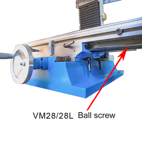 Fresatrici con vite a ricircolo di sfere VM28 VM28L