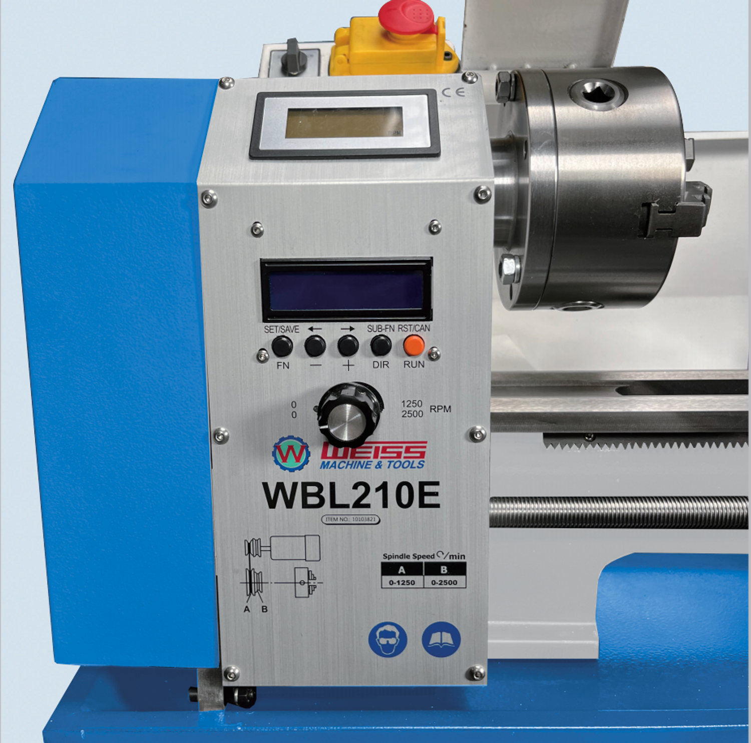 variable speed metal lathe