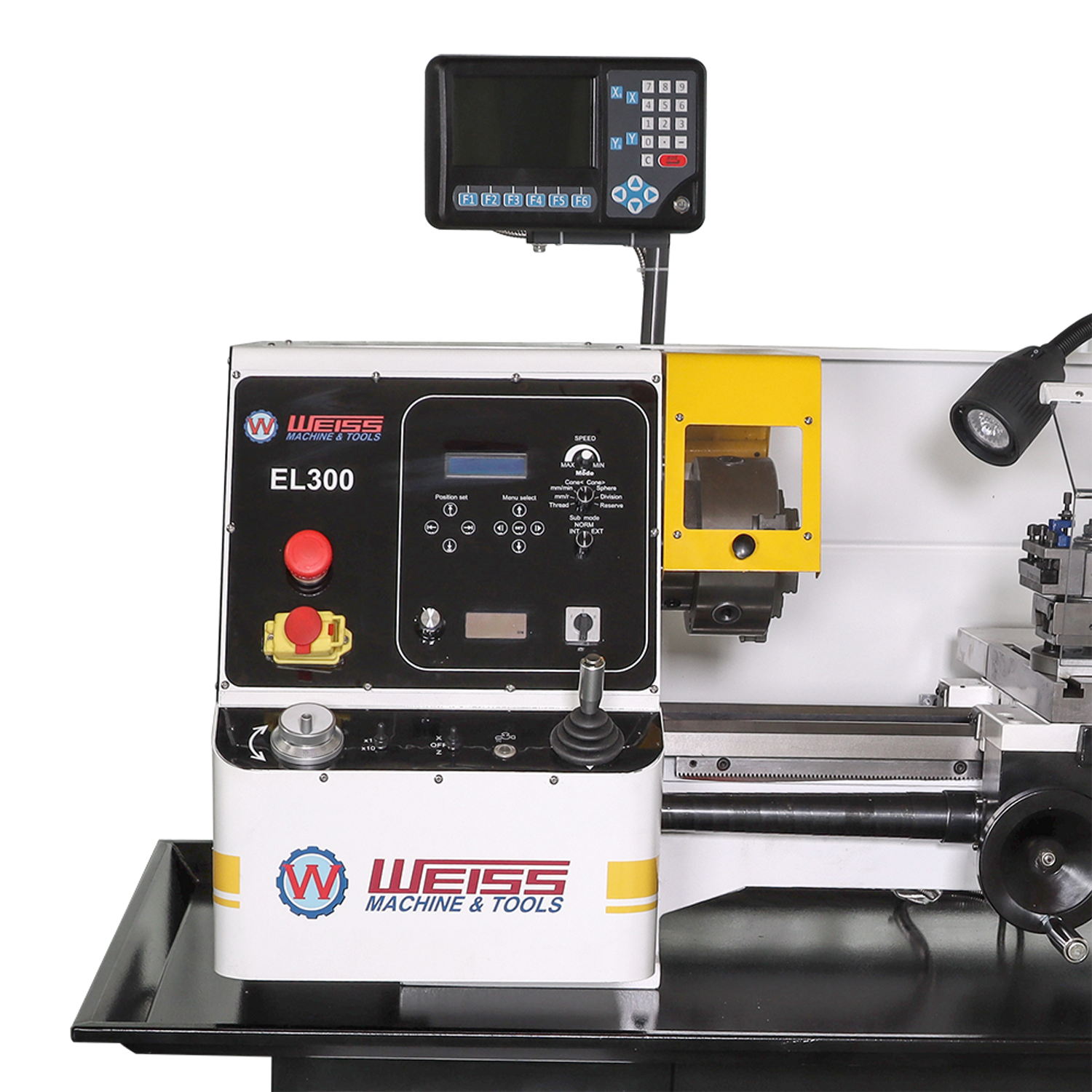 electronic lathe machine