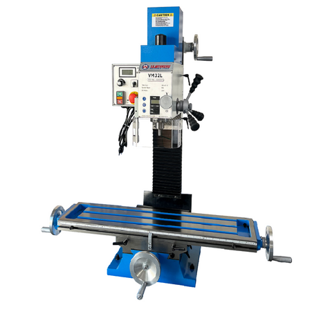 WEISS™ VM32L 8" x 33" Benchtop Milling Machine