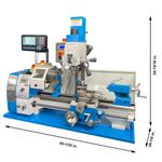 combination lathe milling machine 