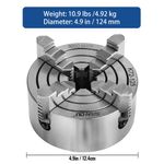 4 jaw chuck 