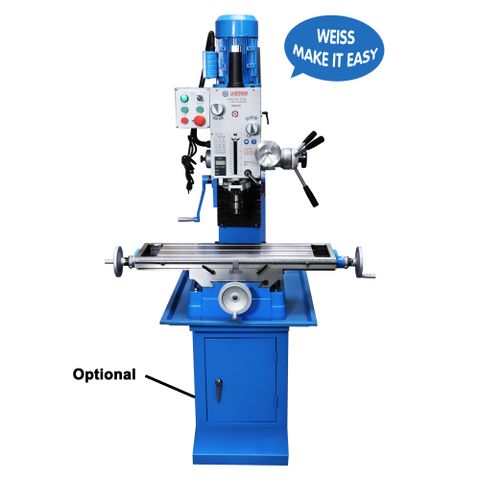 WEISS™ WMD45 9.5"x32" Benchtop Milling Machine