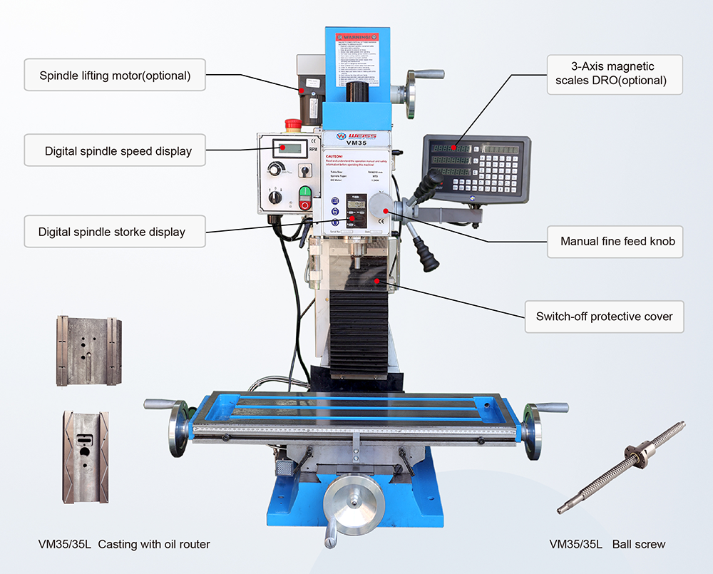 ball screw milling machine