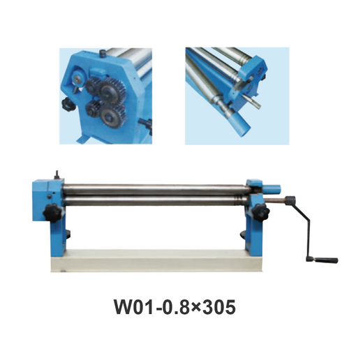 W01-0.8x305/W01-0.8x610/W01-0.8x915/W01-0.8x1000/W01-1.5x1300 Máquinas manuales de rodillos deslizantes