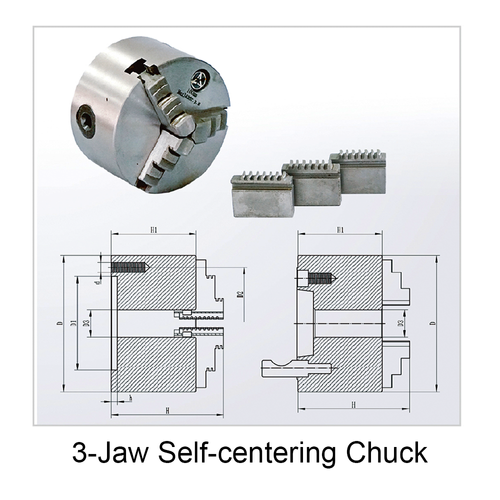 3-Jaw Self-centering Chuck  K11