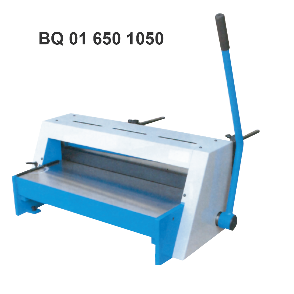BQ 01-1.25×650/BQ 01-1.0×1050 Máquinas cizallas manuales para placas